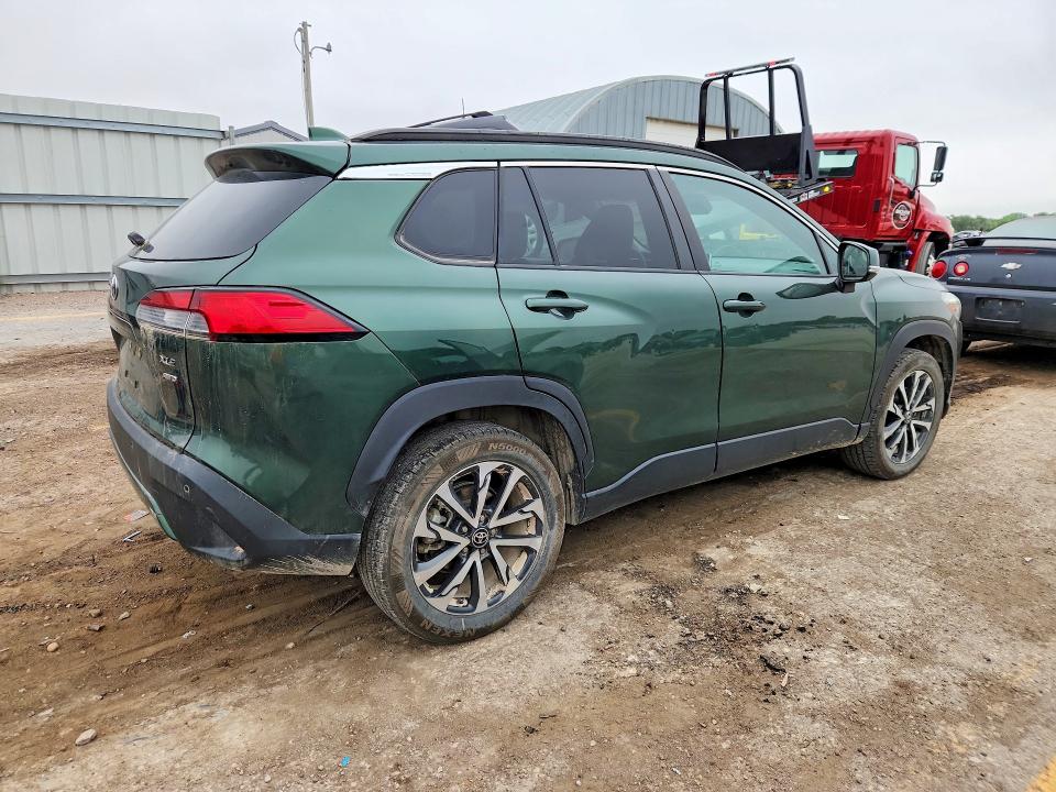 2023 Toyota VIN 7MUEAABG0PV047996 COPART salvage auction — HAIL, Ks - Cert Of Title-Salvage, sold $12,100 on 2026-07-15 (photo 3)