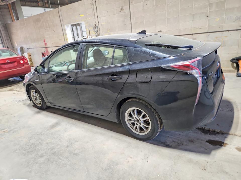 2016 Toyota Prius VIN JTDKBRFU3G3001220 COPART salvage auction — HAIL, Mn - Cert Of Title-Prior Salvage, sold $4,250 on 2026-07-07 (photo 2)