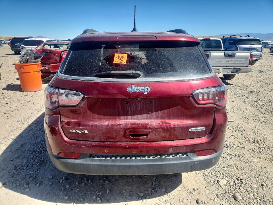 2021 Jeep VIN 3C4NJDBB6MT529700 COPART salvage auction — FRONT END, Ut - Salvage Certificate, sold $775 on 2026-07-02 (photo 6)