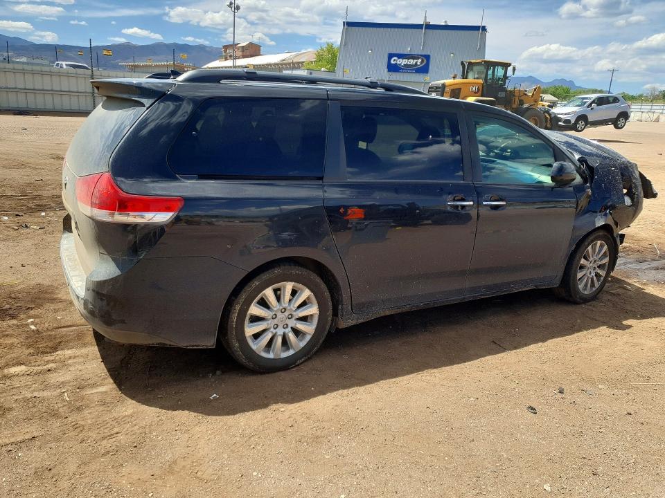 2013 Toyota VIN 5TDDK3DC9DS062761 COPART salvage auction — FRONT END, Co - Salvage Title, sold $1,250 on 2026-07-15 (photo 3)