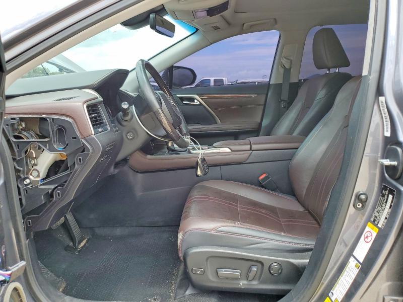 2016 Lexus Rx VIN 2T2ZZMCA2GC021355 COPART salvage auction — REAR END, Tx - Salvage Vehicle Title, sold $12,200 on 2026-07-31 (photo 7)
