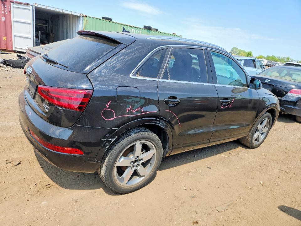 2015 Audi Q3 VIN WA1GFCFS7FR009123 COPART salvage auction — FRONT END, Il - Salvage Certificate, sold $4,050 on 2026-07-07 (photo 3)