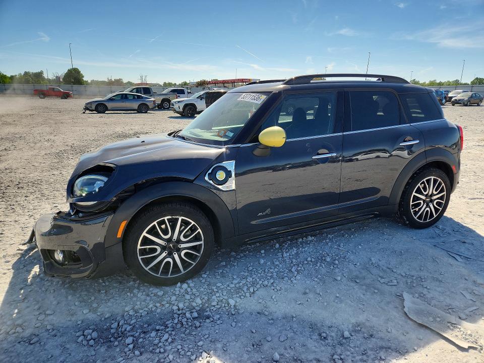 2019 Mini VIN WMZYU7C57K3F93917 COPART salvage auction — FRONT END, Il - Salvage Certificate, sold $4,050 on 2026-07-20 (photo 1)