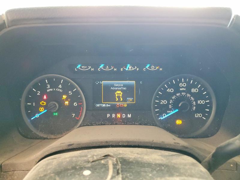 2018 Ford F-150 lightning VIN 1FTEW1EG5JKF74163 COPART salvage auction — FRONT END, TX - CERTIFICATE OF TITLE, sold $8,600 on 2026-07-27 (photo 9)