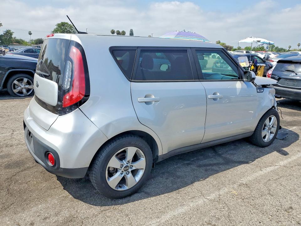 2017 Kia Soul VIN KNDJN2A24H7473324 COPART salvage auction — FRONT END, Ca - Dis/Dlr/Exp Only Clean Title (P), sold $1,850 on 2026-07-31 (photo 3)
