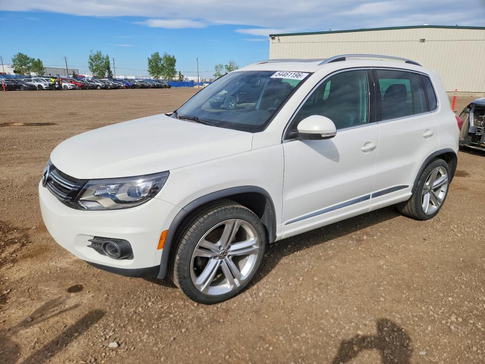 2014 Volkswagen Tiguan VIN WVGJV3AX7EW548502 COPART salvage auction — SIDE, Ab - Bos - Salvage, sold $200 on 2026-07-28 (photo 1)