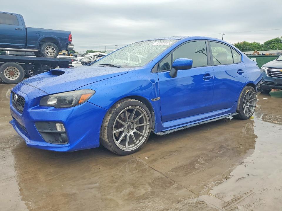 2015 Subaru VIN JF1VA1A62F9819792 COPART salvage auction — REAR END, Tx - Salvage Vehicle Title, sold $2,350 on 2026-07-27 (photo 1)
