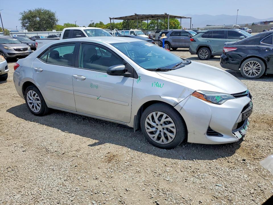 2018 Toyota VIN 5YFBURHE2JP770208 COPART salvage auction — FRONT END, Ca - Salvage Certificate, sold $3,150 on 2026-07-24 (photo 4)