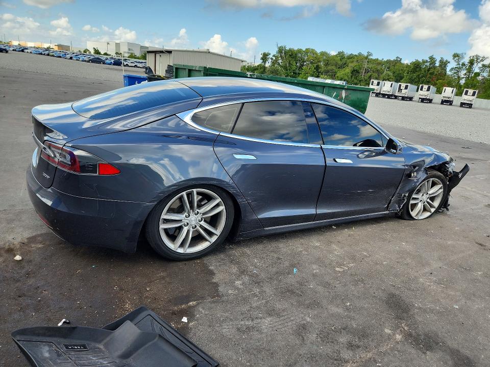 2018 Tesla Model s VIN 5YJSA1E25JF244834 COPART salvage auction — FRONT END, Fl - Cert Of Title Slvg Rebuildable, sold $6,600 on 2026-07-08 (photo 3)