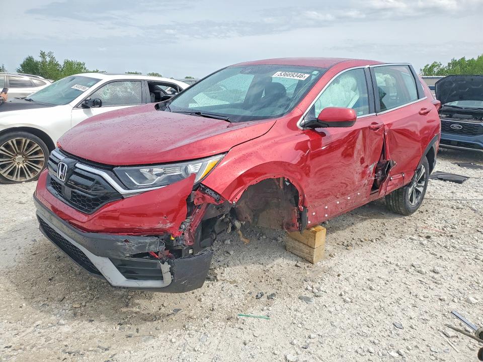 2022 Honda VIN 7FARW2H73NE016015 COPART salvage auction — SIDE, Mi - Cert Of Title-Salvage Vehicle, sold $5,900 on 2026-07-02 (photo 1)