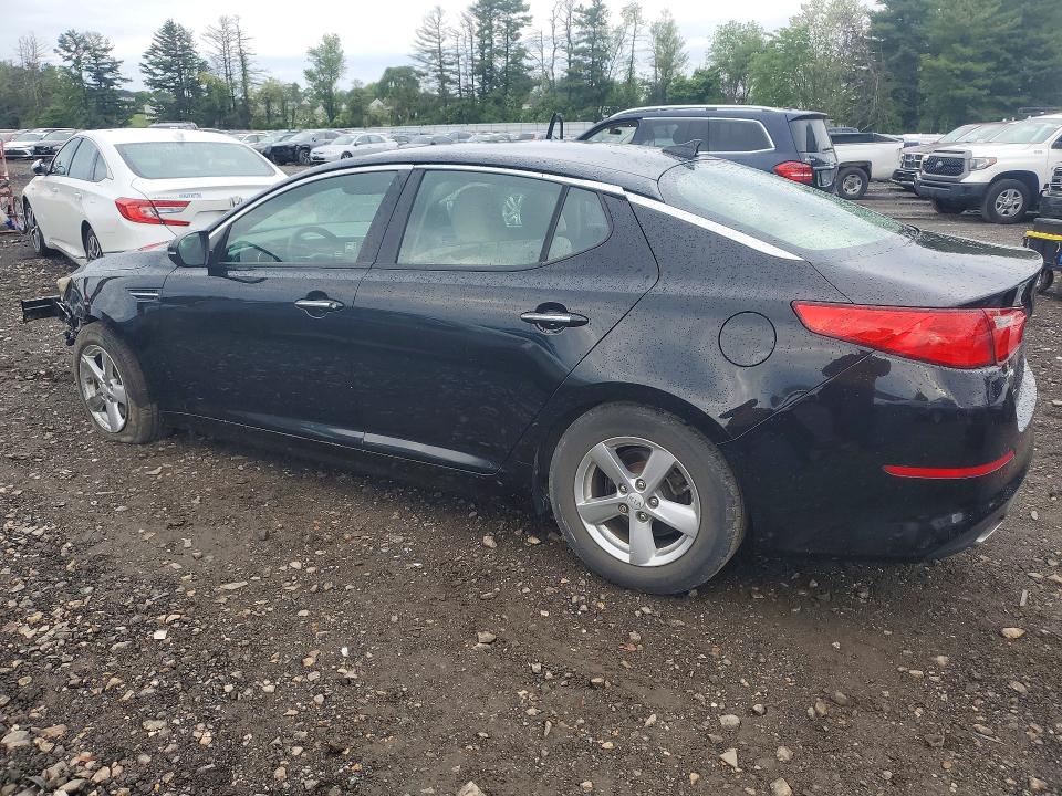2014 Kia Optima VIN 5XXGM4A74EG312124 COPART salvage auction — FRONT END, Md - Cert Of Salvage > 75% Damage, sold $875 on 2026-07-27 (photo 2)