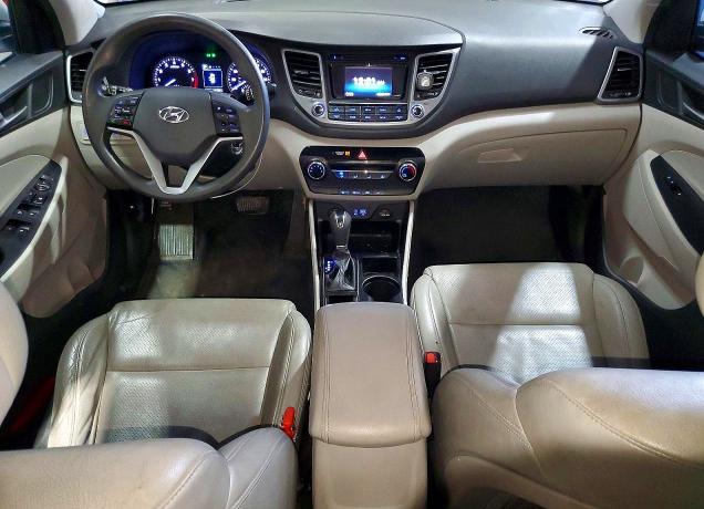 2017 Hyundai VIN KM8J33A47HU376323 COPART salvage auction — FRONT END, Pa - Cert Of Title (P), sold $4,250 on 2026-07-30 (photo 8)