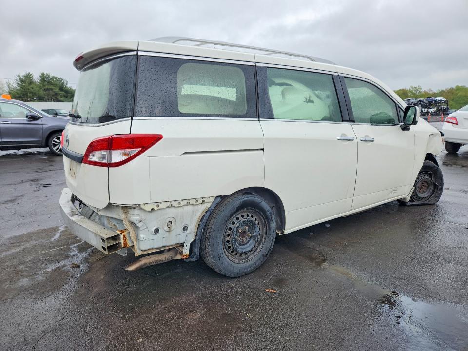2015 Nissan Quest VIN JN8AE2KPXF9129206 COPART salvage auction — FRONT END, Id - Salvage Certificate Of Title, sold $450 on 2026-07-31 (photo 3)