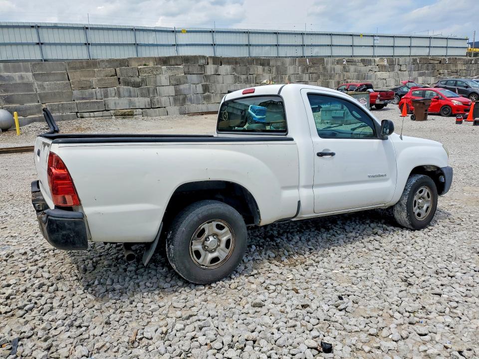 2007 Toyota Tacoma VIN 5TENX22N37Z327752 COPART salvage auction — MECHANICAL, Oh - Certificate Of Title, sold $1,100 on 2026-07-07 (photo 3)