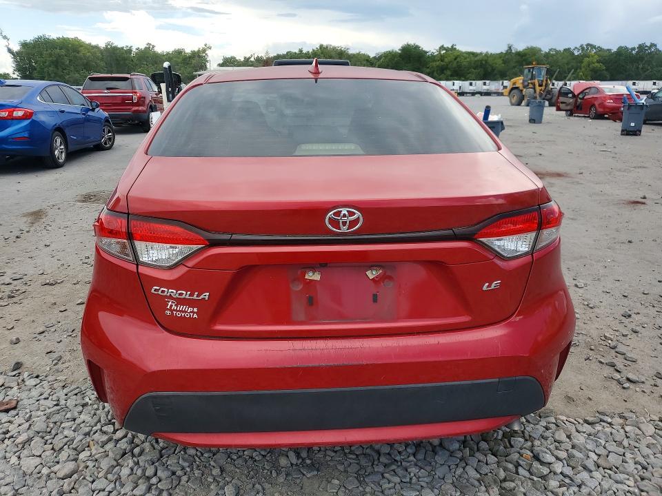 2020 Toyota Corolla VIN JTDEPRAE5LJ002115 COPART salvage auction — SIDE, Fl - Cert Of Title Slvg Rebuildable, sold $6,200 on 2026-07-13 (photo 6)
