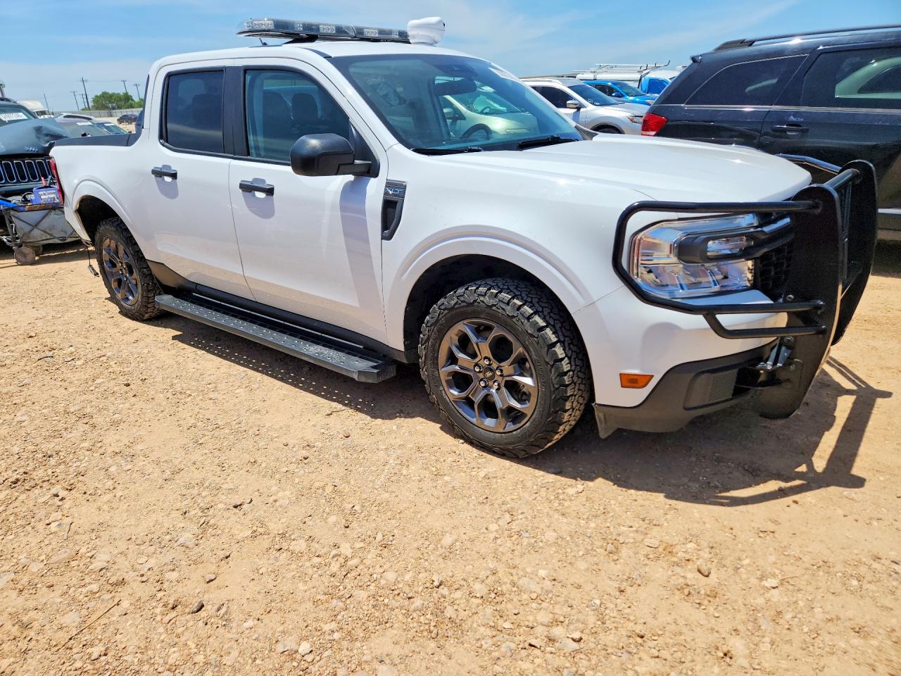 2024 Ford Maverick VIN 3FTTW8J93RRA82536 COPART salvage auction — Rear End, TX - CERTIFICATE OF TITLE (P), sold $8,800 on 2026-07-09 (photo 4)