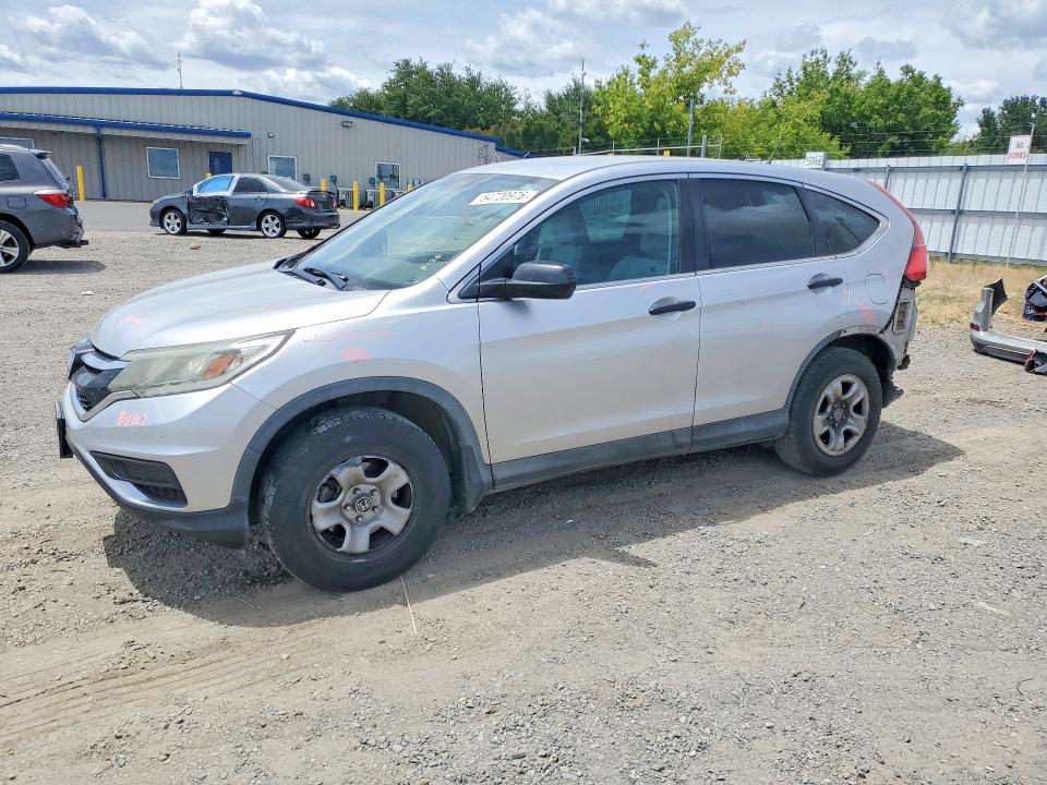 2016 Honda Cr-v VIN 3CZRM3H34GG707727 COPART salvage auction — REAR END, Ca - Salvage Certificate, sold $2,850 on 2026-07-02 (photo 1)
