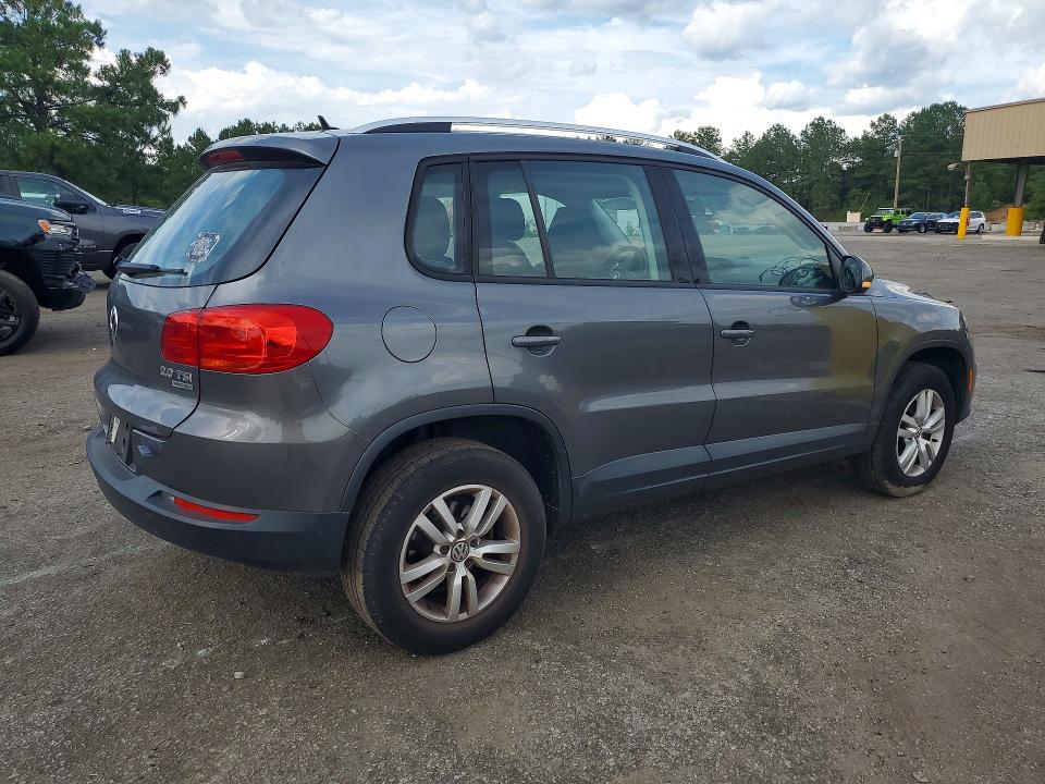 2014 Volkswagen Tiguan VIN WVGAV3AX5EW507026 COPART salvage auction — UNDERCARRIAGE, Sc - Cert Of Title-Salvage, sold $650 on 2026-07-03 (photo 3)