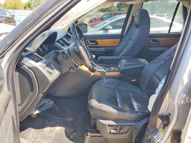 2008 Land rover RANGE ROVER VIN SALSK25458A140358 COPART salvage auction — ROLLOVER, Il - Salvage Certificate, sold $450 on 2026-07-14 (photo 7)