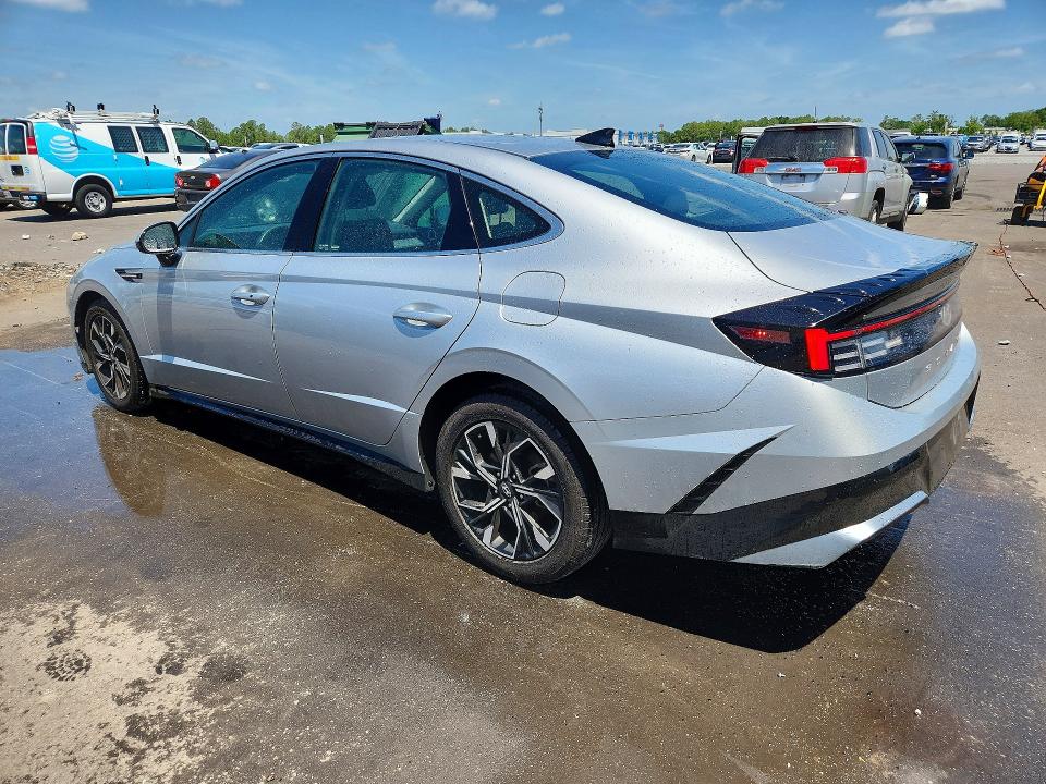 2025 Hyundai Sonata VIN KMHL64JA9SA438325 COPART salvage auction — FRONT END, LA - CERTIFICATE OF TITLE (P), sold $13,800 on 2026-07-15 (photo 2)