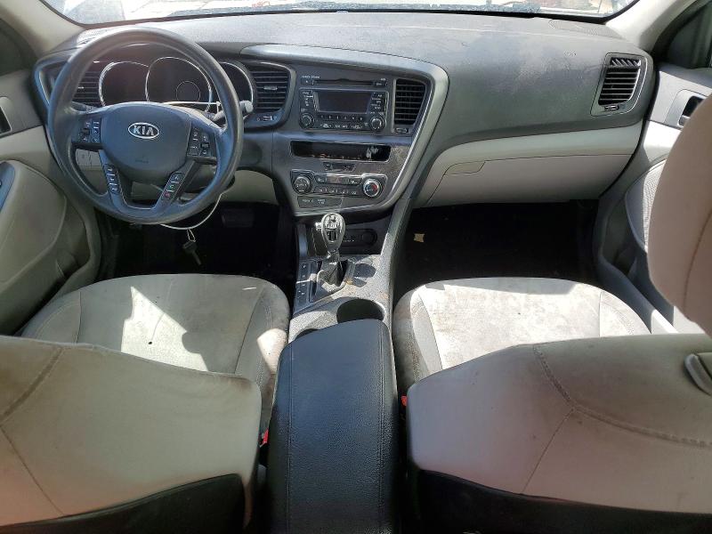 2013 Kia Optima VIN KNAGM4A76D5304672 COPART salvage auction — FRONT END, Id - Certificate Of Title, sold $400 on 2026-07-06 (photo 8)