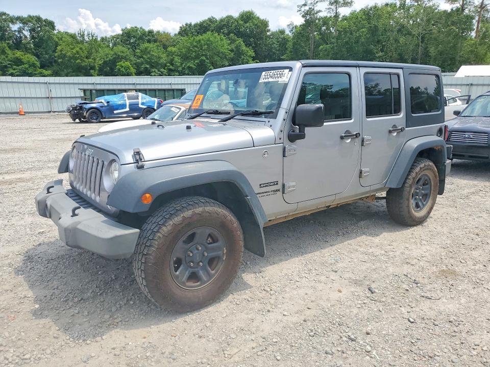 2018 Jeep Wrangler / VIN 1C4BJWKG7JL830610 — COPART salvage auction photo