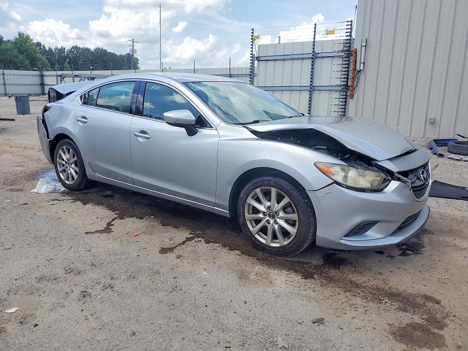2016 Mazda 6 VIN JM1GJ1U56G1427596 COPART salvage auction — REAR END, SC - CERT OF TITLE-SALVAGE, sold $850 on 2026-07-06 (photo 4)
