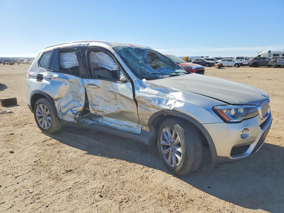 2015 BMW X3 VIN 5UXWX9C53F0D47916 COPART salvage auction — SIDE, Ca - Salvage Certificate, sold $1,700 on 2026-07-06 (photo 4)