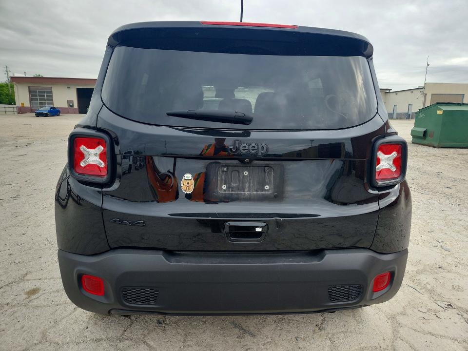 2019 Jeep Renegade VIN ZACNJBAB5KPK37852 COPART salvage auction — FRONT END, In - Cert Of Title-Salvage Title, sold $1,100 on 2026-07-24 (photo 6)