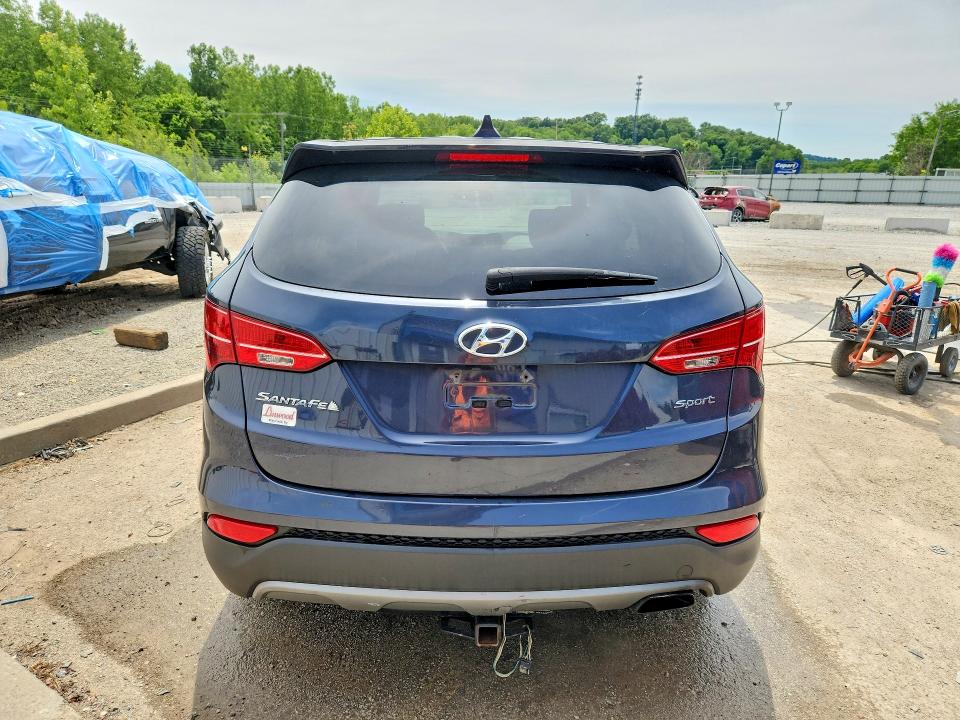 2015 Hyundai Santa fe VIN 5XYZT3LB9FG302905 COPART salvage auction — FRONT END, Ky - Bill Of Sale/Part Only/No Titl, sold $1,150 on 2026-07-02 (photo 6)