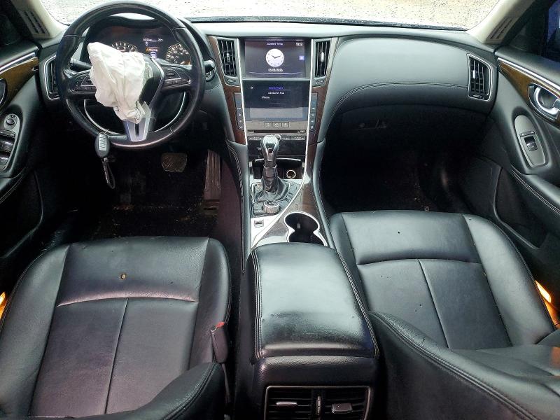 2019 Infiniti Q50 VIN JN1EV7AP2KM514619 COPART salvage auction — FRONT END, Id - Salvage Certificate Of Title, sold $90 on 2026-07-29 (photo 8)