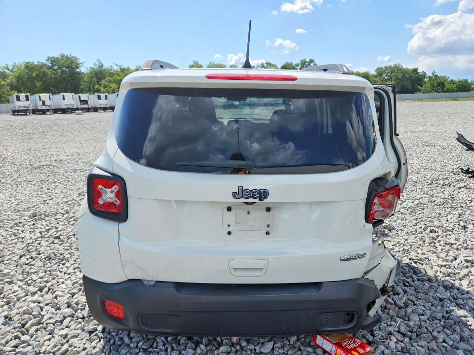 2018 Jeep VIN ZACCJABB7JPG80604 COPART salvage auction — SIDE, FL - CERT OF TITLE SLVG REBUILDABLE, sold $700 on 2026-07-29 (photo 6)