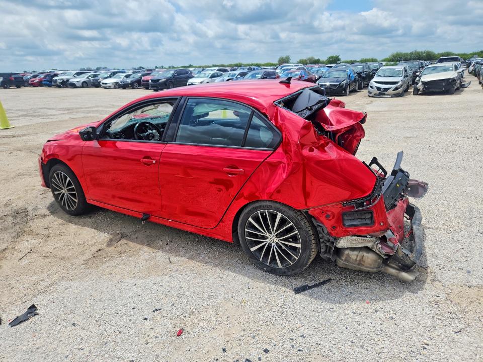 2016 Volkswagen Jetta VIN 3VWD17AJ7GM286366 COPART salvage auction — REAR END, Tx - Salvage Vehicle Title, sold $10 on 2026-07-09 (photo 2)