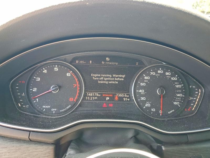 2018 Audi A5 VIN WAUTNAF56JA030474 COPART salvage auction — REAR END, Tx - Certificate Of Title, sold $925 on 2026-07-24 (photo 9)