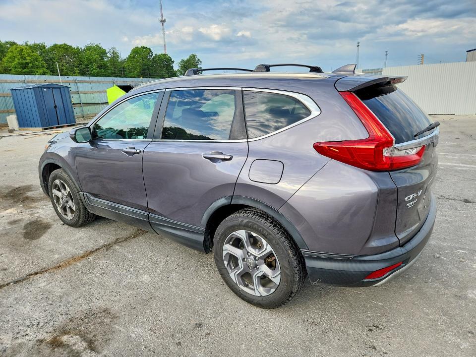 2018 Honda Cr-v VIN 7FARW2H82JE002397 COPART salvage auction — HAIL, Mo - Salvage Certificate Of Title, sold $6,600 on 2026-07-08 (photo 2)