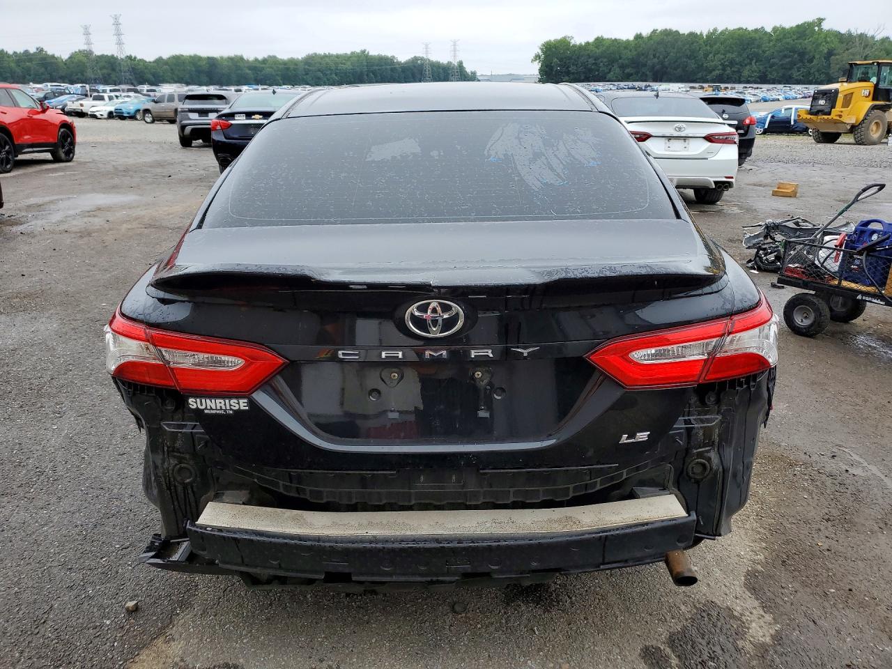 2018 Toyota Camry VIN 4T1B11HK8JU577785 COPART salvage auction — Rear End, TN - CERTIFICATE OF TITLE, sold $2,200 on 2026-07-02 (photo 6)