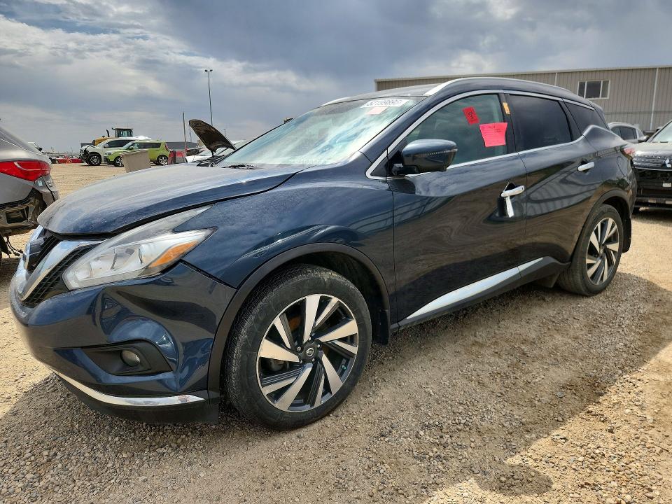 2016 Nissan Murano VIN 5N1AZ2MH9GN133595 — COPART salvage auction photo