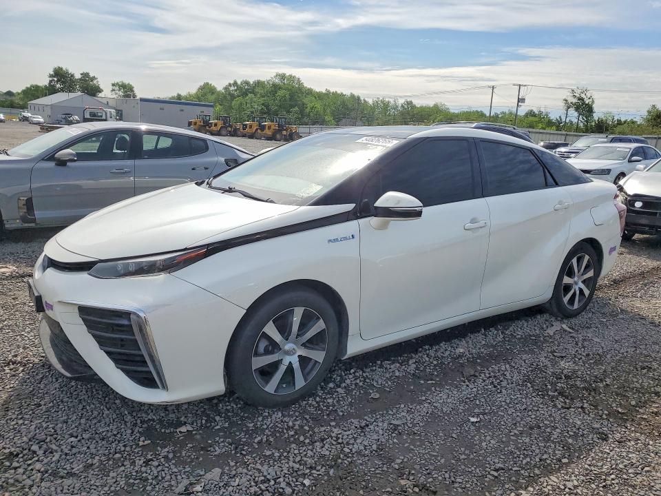 2019 Toyota Mirai VIN JTDBVRBD9KA006312 COPART salvage auction — MINOR DENT/SCRATCHES, OH - CERTIFICATE OF TITLE, sold $2,100 on 2026-07-31 (photo 1)