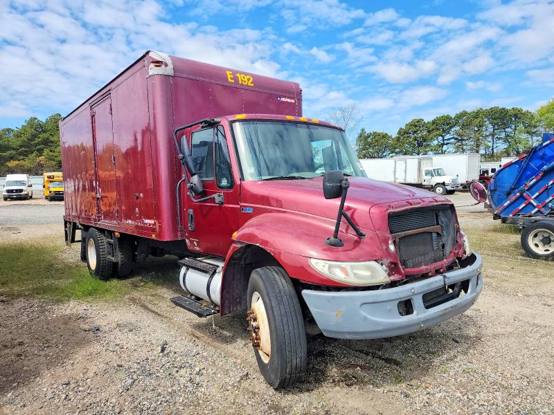 2014 International 4000 series VIN 3HAMMAAN8EL766621 COPART salvage auction — STRIPPED, Ny - Certificate Of Title, sold $1,500 on 2026-07-08 (photo 1)