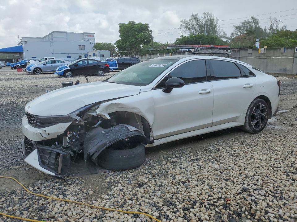 2025 Kia VIN KNAG64J78S5384502 COPART salvage auction — FRONT END, Fl - Certificate Of Destruction, sold $9,200 on 2026-07-31 (photo 1)