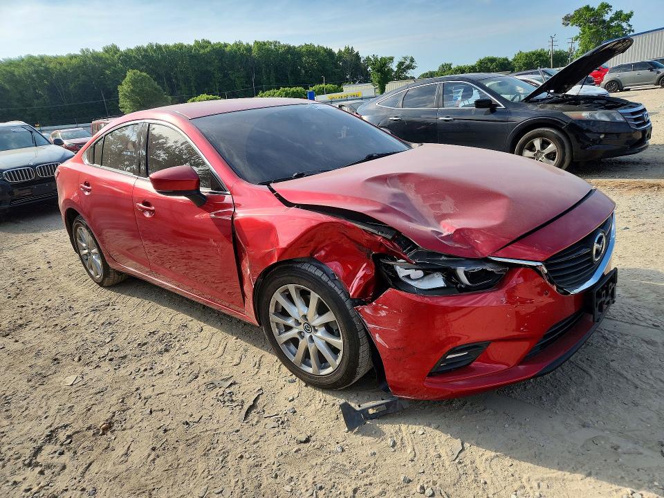 2017 Mazda VIN JM1GL1U56H1115810 COPART salvage auction — FRONT END, Va - Cert Of Title - Salvage, sold $1,100 on 2026-07-28 (photo 4)