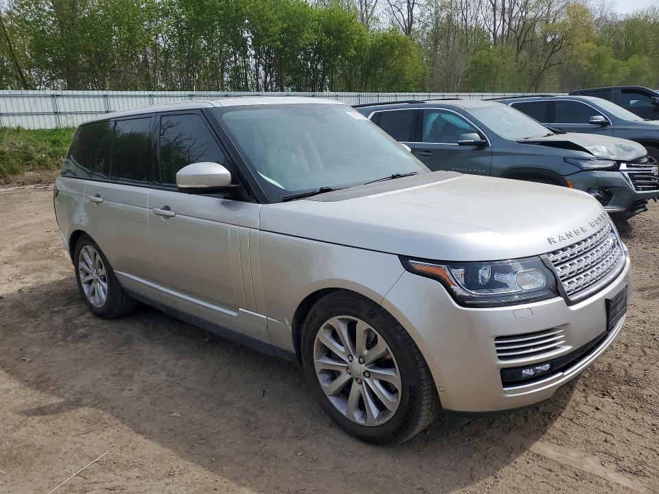 2017 Land rover RANGE ROVER VIN SALGS2FV2HA357461 COPART salvage auction — WATER/FLOOD, Mi - Cert Of Title-Flood Vehicle, sold $8,400 on 2026-07-22 (photo 4)