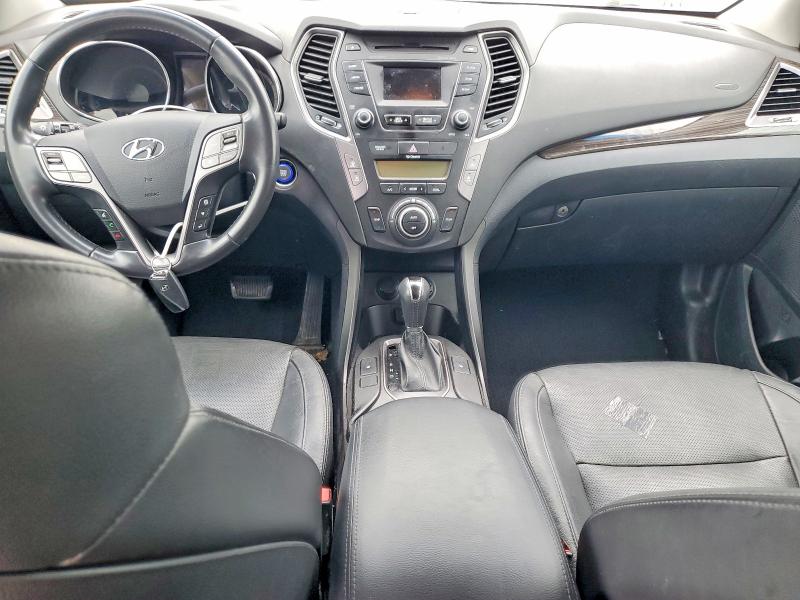 2015 Hyundai Santa fe VIN KM8SN4HFXFU095125 COPART salvage auction — FRONT END, Ks - Cert Of Title-Salvage, sold $2,150 on 2026-07-14 (photo 8)