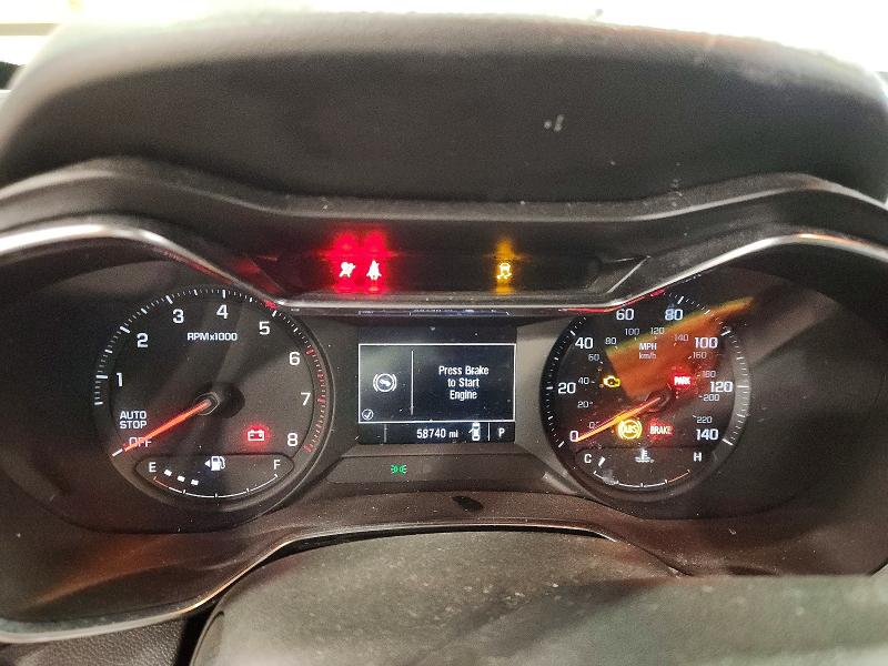 2023 Chevrolet Trailblazer VIN KL79MVSL8PB123668 COPART salvage auction — FRONT END, Salvage Title, sold $3,050 on 2026-07-20 (photo 9)