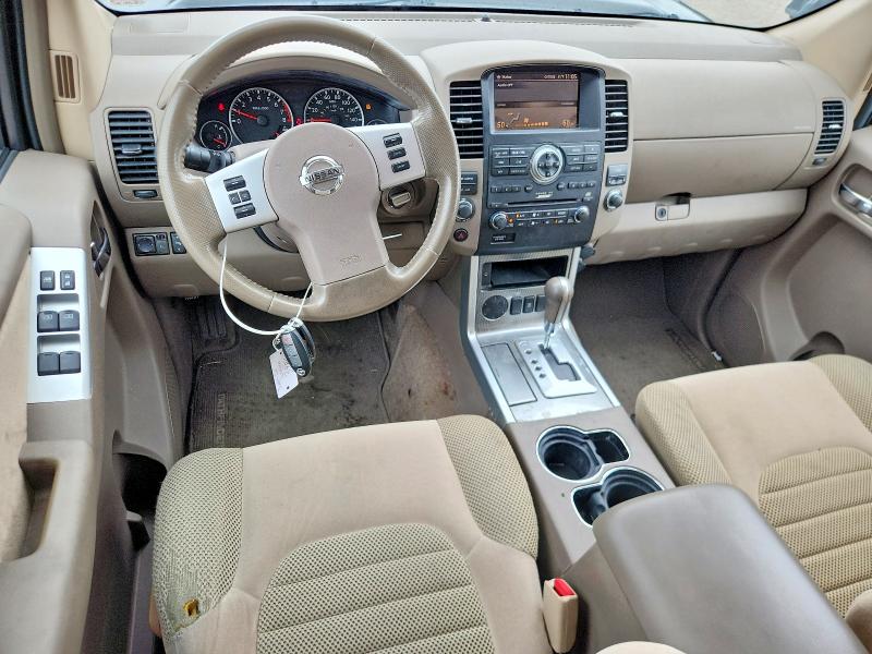 2010 Nissan Pathfinder VIN 5N1AR1NN4AC625145 COPART salvage auction — FRONT END, Ms - Cert Of Title-Salvaged, sold $675 on 2026-07-03 (photo 8)