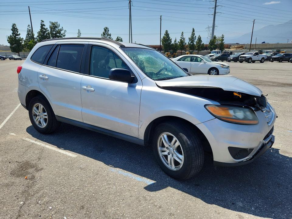 2011 Hyundai Santa fe VIN 5XYZG3AB1BG067028 COPART salvage auction — FRONT END, Ca - Salvage Certificate, sold $475 on 2026-07-14 (photo 4)