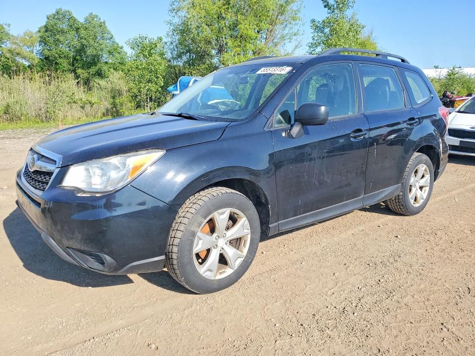 2015 Subaru Forester VIN JF2SJABC9FH500284 COPART salvage auction — MECHANICAL, OH - CERTIFICATE OF TITLE, sold $1,150 on 2026-07-30 (photo 1)