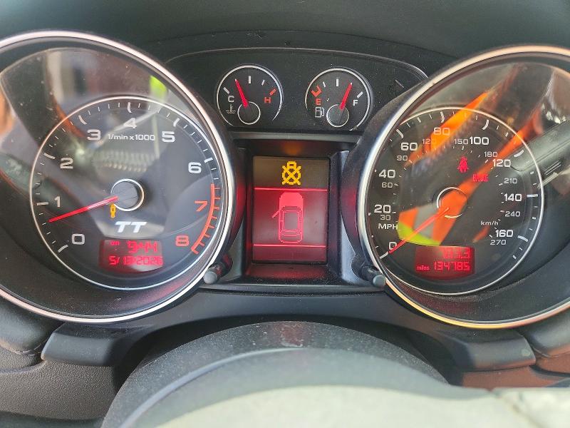 2008 Audi Tt VIN TRUDD38J281001618 COPART salvage auction — REAR END, Ca - Salvage Certificate, sold $2,600 on 2026-07-24 (photo 9)