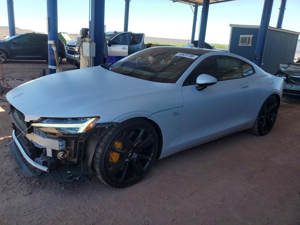 2021 Polestar VIN LPSBE0YL7MB001089 COPART salvage auction — SIDE, AZ - CERT OF TITLE - SALVAGE, sold $15,700 on 2026-07-23 (photo 1)