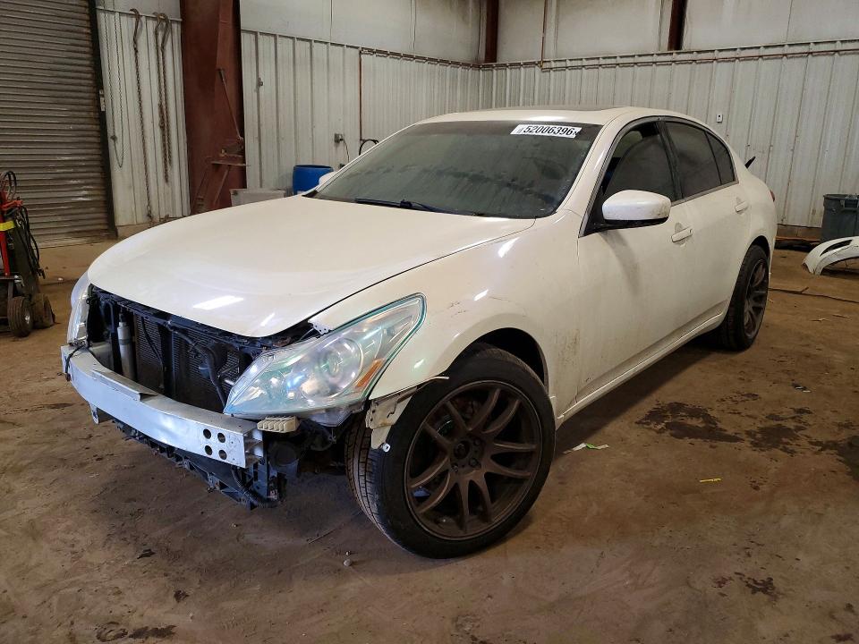 2013 Infiniti G VIN JN1CV6AR5DM352832 COPART salvage auction — FRONT END, Mi - Cert Of Title-Rebuilt Salvage, sold $1,000 on 2026-07-17 (photo 1)